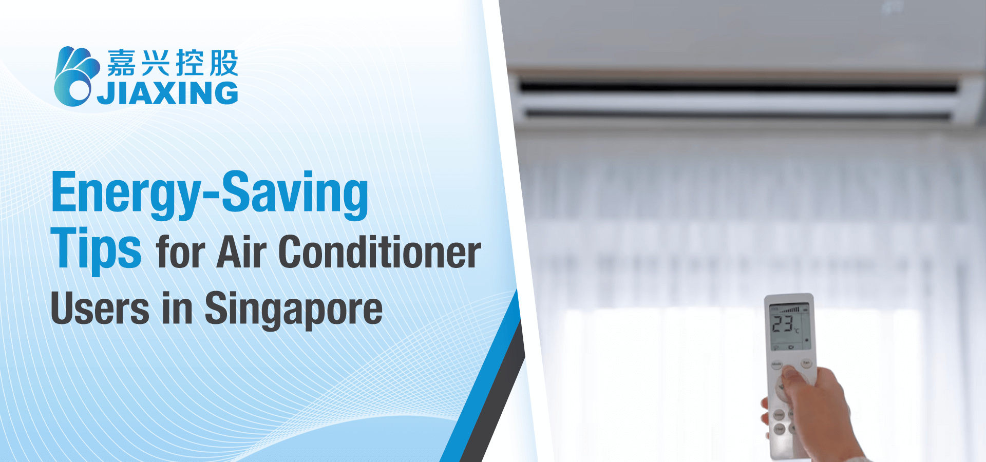 Energy-saving tips for aircon users in Singapore.