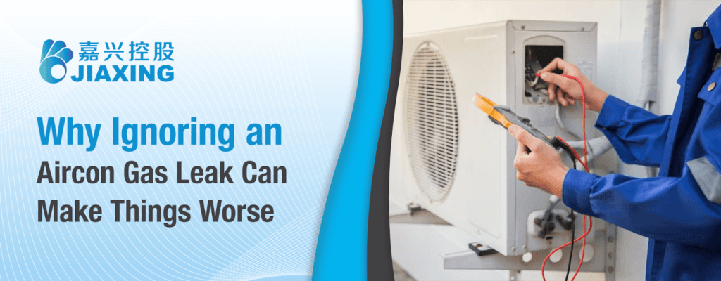 Why ignoring aircon gas leak can makes things worse.